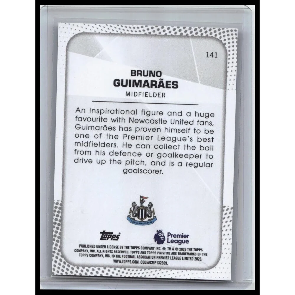 2025-26 Topps Pristine Bruno Guimarães NEW base